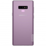 Nillkin Nature Plastový transparentný kryt pre Samsung Galaxy Note 9 - sivý