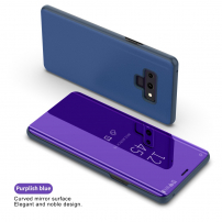 Zrkadlový pokovený kryt pre Samsung Galaxy Note 9 - fialový