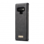 Caseme 2v1 peňaženkové puzdro pre Samsung Galaxy Note 9 - čierne