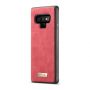 Caseme 2v1 peňaženkové puzdro pre Samsung Galaxy Note 9 - červené