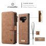 Caseme 2v1 peňaženkové puzdro pre Samsung Galaxy Note 9 - hnedé