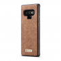 Caseme 2v1 peňaženkové puzdro pre Samsung Galaxy Note 9 - hnedé