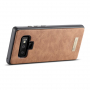 Caseme 2v1 peňaženkové puzdro pre Samsung Galaxy Note 9 - hnedé