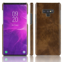 Litchi Skin kožený kryt pre Samsung Galaxy Note 9 - hnedý