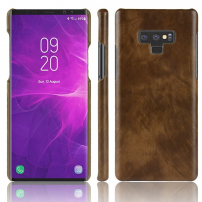 Litchi Skin kožený kryt pre Samsung Galaxy Note 9 - hnedý