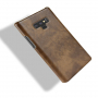 Litchi Skin kožený kryt pre Samsung Galaxy Note 9 - hnedý