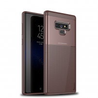 Ipaky plastový kryt pre Samsung Galaxy Note 9 - hnedý
