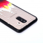 Plastový embosovaný kryt les pre Samsung Galaxy A6 Plus (2018) - priehľadný
