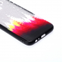 Plastový embosovaný kryt les pre Samsung Galaxy A6 (2018) - priehľadný