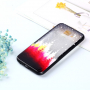 Plastový embosovaný kryt les pre Samsung Galaxy A6 (2018) - priehľadný