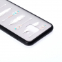 Plastový embosovaný kryt šípy pre Samsung Galaxy A6 (2018) - priehľadný