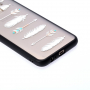 Plastový embosovaný kryt šípy pre Samsung Galaxy J6 (2018) - transparentný