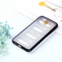 Plastový embosovaný kryt šípy pre Samsung Galaxy J6 (2018) - transparentný