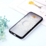 Plastový embosovaný kryt mandala pre Samsung Galaxy J6 (2018) - transparentný