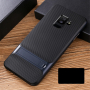 Elegance plastový kryt so stojančekom pre Samsung Galaxy A6 Plus (2018) - tmavomodrý