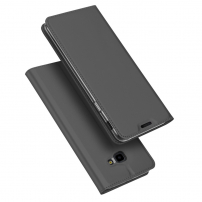 Dux Ducis Skin Pro flipové puzdro pre Samsung Galaxy J4 Plus - sivé