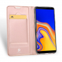Dux Ducis Skin Pro flipové puzdro pre Samsung Galaxy J4 Plus - ružovo-zlaté
