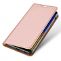 Dux Ducis Skin Pro flipové puzdro pre Samsung Galaxy J4 Plus - ružovo-zlaté