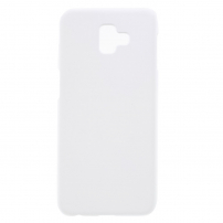 Pogumovaný kryt pre Samsung Galaxy J6 Plus - biely