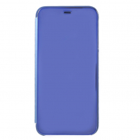 Zrkadlový pokovený kryt pre Samsung Galaxy J4 Plus - modrý