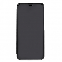 Zrkadlový pokovený kryt pre Samsung Galaxy A7 (2018) - čierny