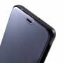 Zrkadlový pokovený kryt pre Samsung Galaxy A7 (2018) - čierny