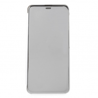 Zrkadlový pokovený kryt pre Samsung Galaxy A7 (2018) - strieborný
