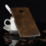 Litchi Skin kožený kryt pre Samsung Galaxy J6 Plus - hnedý