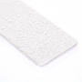 Plastový embosovaný kryt mandala pre Samsung Galaxy J4 Plus - transparentný