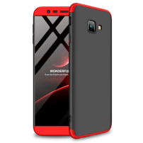 Gkk Odolný kryt pre Samsung Galaxy J4 Plus - červenočierny