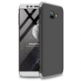 Gkk Odolný kryt pre Samsung Galaxy J4 Plus - striebornočierny