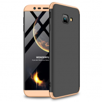 Gkk Odolný kryt pre Samsung Galaxy J4 Plus - zlatočierny