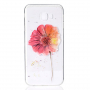 Plastový kryt kvetina pre Samsung Galaxy J4 Plus - transparentný