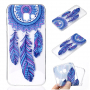 Plastový kryt lapač snov pre Samsung Galaxy J4 Plus - transparentný