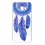 Plastový kryt lapač snov pre Samsung Galaxy J4 Plus - transparentný