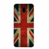 Plastový kryt UK vlajka pre Samsung Galaxy J6 Plus