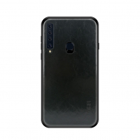 Mofi Kožený kryt pre Samsung Galaxy A9 (2018) - čierny