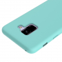 Silikónový kryt Liquid pre Samsung Galaxy A8 (2018) - tyrkysový