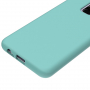Silikónový kryt Liquid pre Samsung Galaxy A8 (2018) - tyrkysový