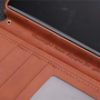 Azns Kožené flipové puzdro pre Samsung Galaxy Note 8 - hnedé