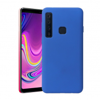 Howmak Pogumovaný kryt pre Samsung Galaxy A9 (2018) - modrý