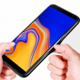 Nxe Sklenený kryt pre Samsung Galaxy J4 Plus - zelenomodrý