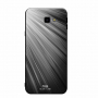 Nxe Sklenený kryt pre Samsung Galaxy J4 Plus - sivý