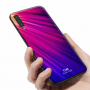 Nxe Sklenený kryt pre Samsung Galaxy A7 (2018) - ružovomodrý