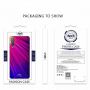 Nxe Sklenený kryt pre Samsung Galaxy A7 (2018) - ružovomodrý