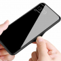 Nxe Sklenený kryt pre Samsung Galaxy A7 (2018) - sivý