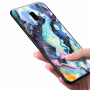 Nxe Plastový kryt abstrakt pre Samsung Galaxy J6 Plus - farebný