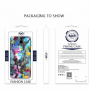 Nxe Plastový kryt abstrakt tmavý pre Samsung Galaxy J4 Plus - farebný