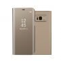Zrkadlový pokovený kryt pre Samsung Galaxy S8 Plus - zlatý