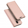 Dux Ducis Skin Pro flipové puzdro pre Samsung Galaxy J5 (2017) - ružovo-zlaté